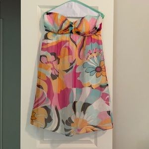 Shoshanna strapless size 4 mini dress